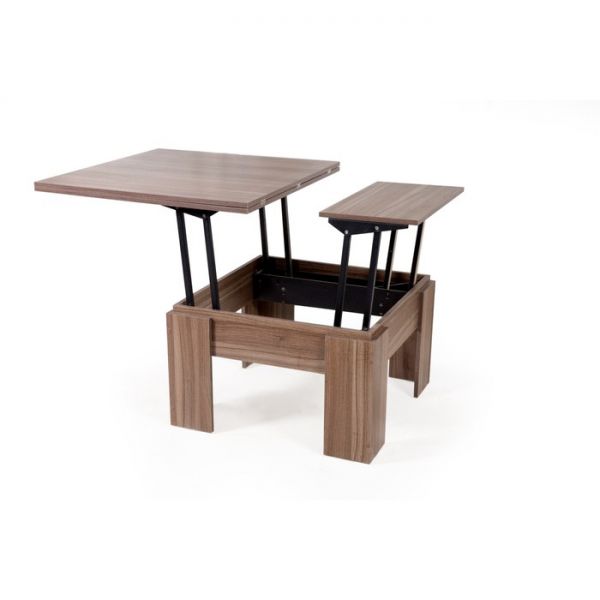 Стол журнальный СЖТ-2, 1600x800x750 Ясень Шимо темный