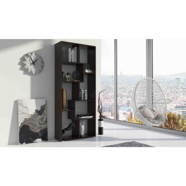 Стеллаж «Матрица», 684 ? 250 ? 1620 мм, цвет дуб молочный