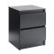 Тумба прикроватная 2 Бетти, 400х420х554, Черный
