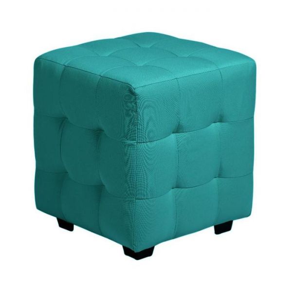 Пуф Генри 400х400х420 Рогожка EMERALD