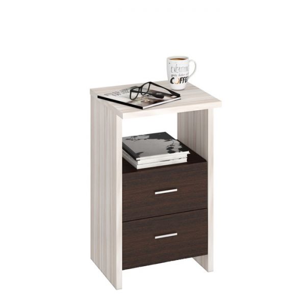 Тумба, 445 ? 450 ? 770 мм, цвет нельсон/белый