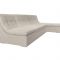 Угловой модульный диван «Холидей», механизм дельфин, рогожка, цвет бежевый