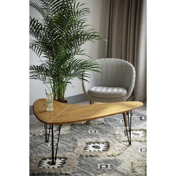 Стол журнальный «Бумеранг», 1200 ? 900 ? 462 мм, цвет акация