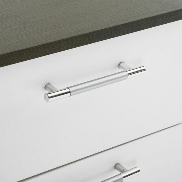 Тумба прикроватная Лазурит, 400*466*430, Венге/Белый