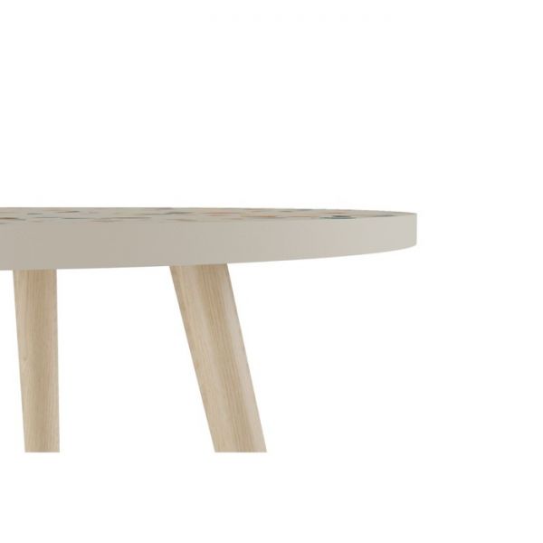 Стол журнальный «Палладио», 450 ? 450 ? 450 мм, цвет терраццо белый