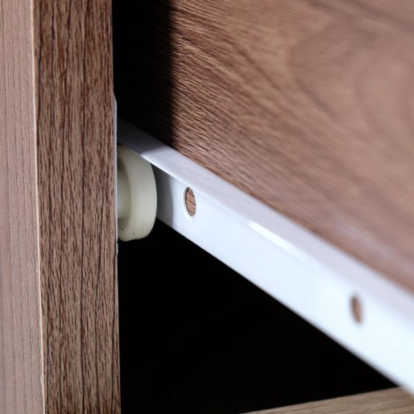 Тумба выкатная на 3 ящика 400х400х600 Ясень шимо темный/ясень шимо светлый