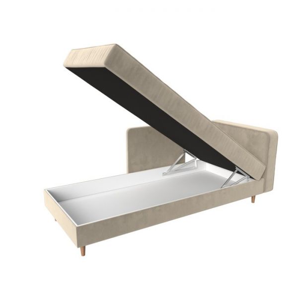 Кушетка «Прайм», рогожка, цвет серый