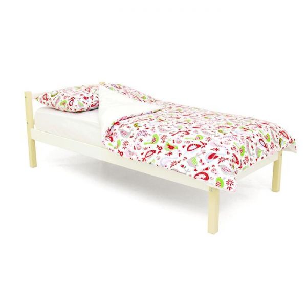 Детская кровать "Svogen classic бежево-белый"