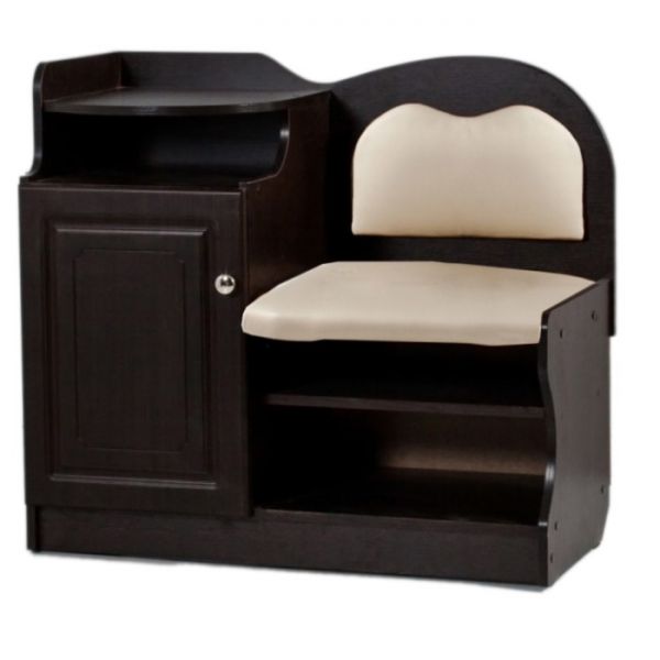 Банкетка №1, 900х430х920, Венге/Бежевый(101)