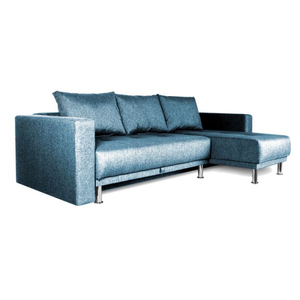 Диван NEXT угловой с подлокотниками, обивка ASH