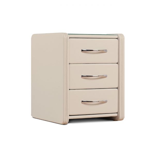 Тумба «Алеро», 3 ящика, 410 ? 435 ? 515 мм, цвет коричневый