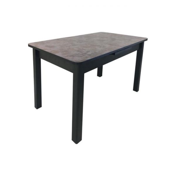Стол «Сан Тропе», 1250(1570) ? 750 ? 740 мм, раздвижной механизм, цвет булат