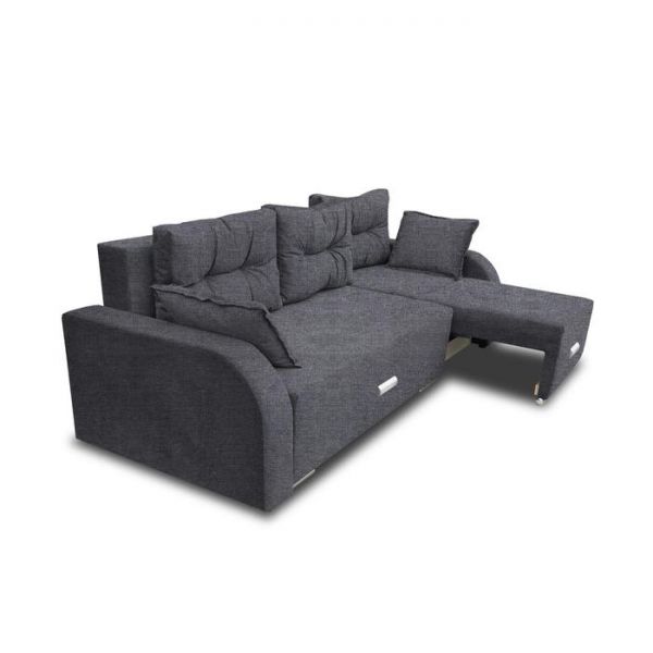 Диван трансформер «Милан», с выдвижным углом, пантограф, рогожка, цвет savana plus beige