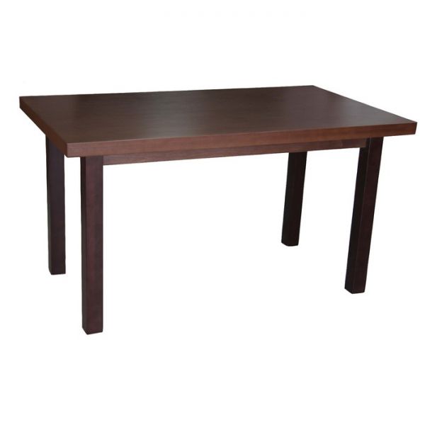 Стол кухонный ресторанный 1400х900х750 бук/цвет покраски темный орех