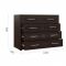 Комод «Токио», 4 ящика , 1050 ? 440 ? 800 мм, цвет венге