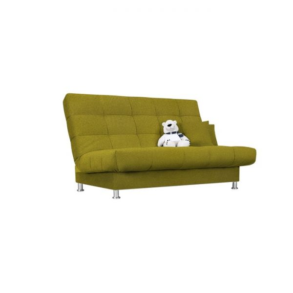 Диван «Идальго», с подушками, механизм книжка, рогожка, цвет bahama green