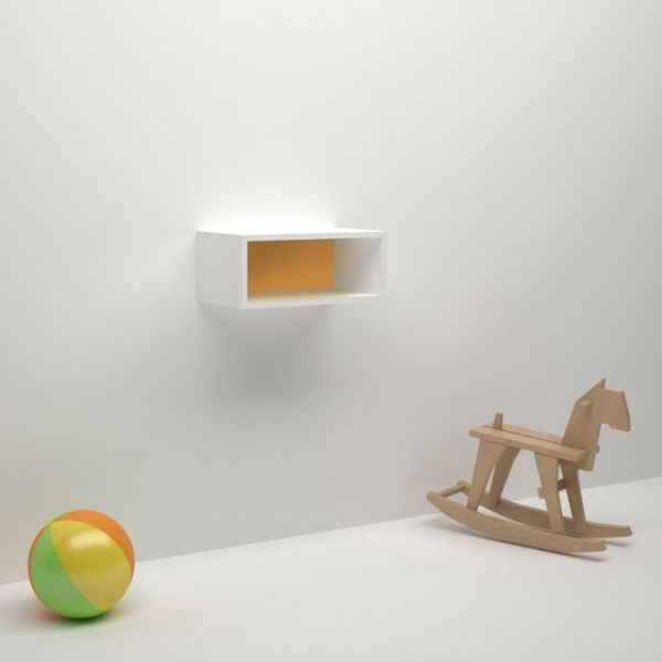 Модуль навесной ДМ-ШН-1-2, 450 ? 192 ? 270 мм, корпус белый, фасад синий