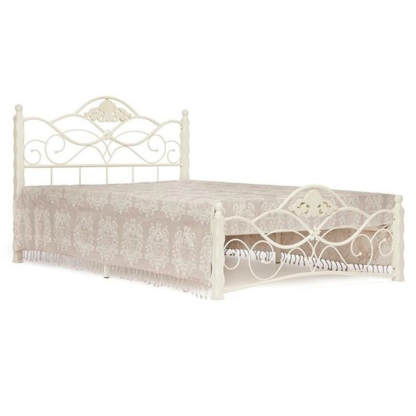 Кровать CANZONA(осн.металл), 160х200 см , Белый