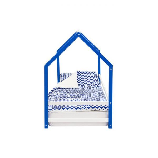 Детская кровать-домик Монтессори Бельмарко Svogen сине-белый