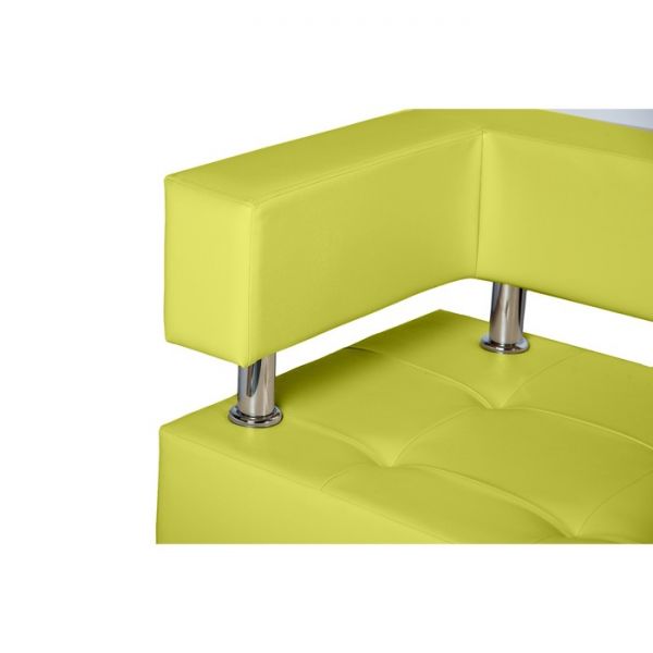 Кресло "Борк", лайм глянец