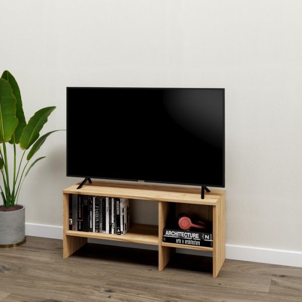 Тумба под ТВ 1 , 900х400х300, Дуб крафт золотой