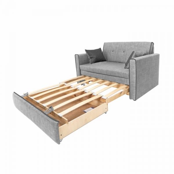 Диван прямой «Марк», механизм выкатной, цвет макро 157 / макро 281