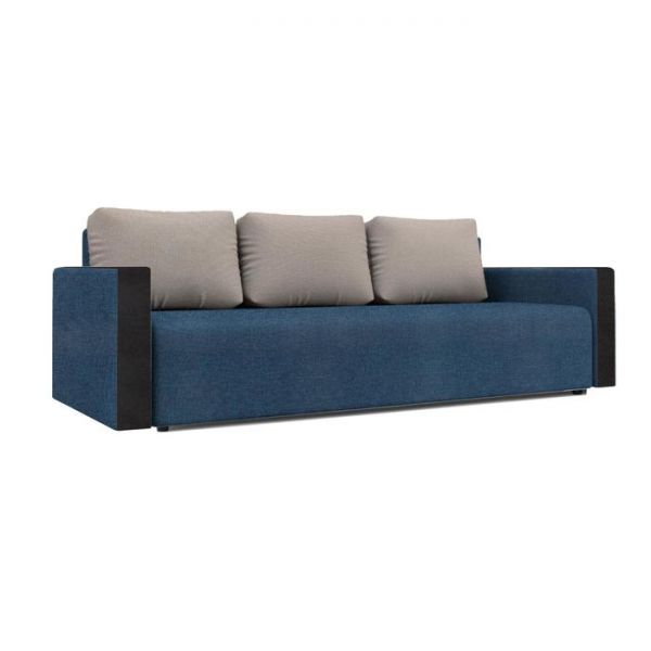 Диван «Алиса 4», рогожка, цвет savana бери/теос блек, 130 ? 185 см