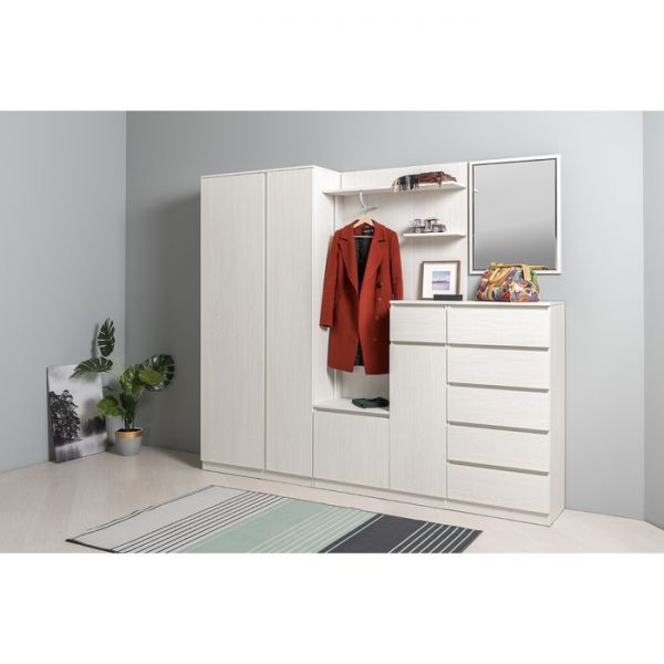 Вешалка Ника 15.08, 538х260х1540, Ясень анкор