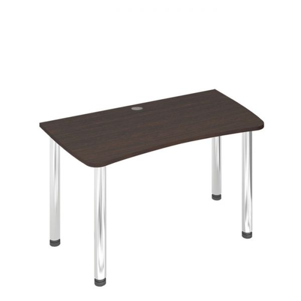 Стол СКЛ-Софт140МО, 1400 ? 750 ? 770 мм, цвет белый жемчуг