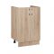 Шкаф напольный под мойку Легенда-10 500х470х820 Дуб сонома