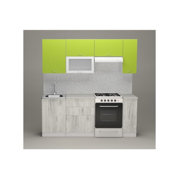 Кухонный гарнитур Илона ультра, 2000 мм