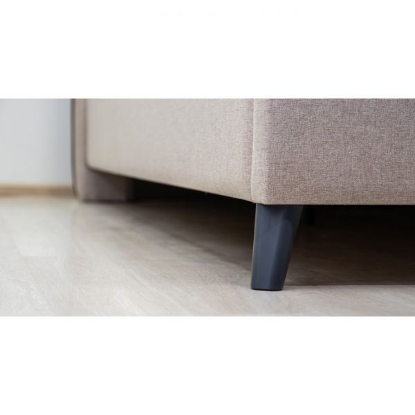 Кровать Миа, 1800х2000, ортопедическое осн+ПМ, Купер 03/Бежевый