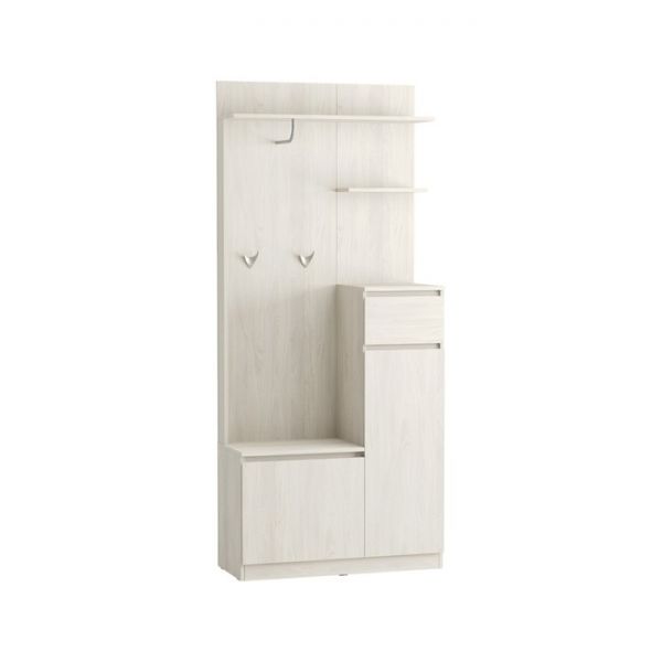 Прихожая Ника 15.121, 894х381х2079, Ясень анкор