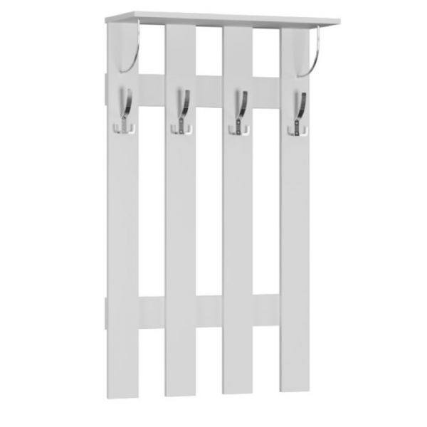 Вешалка Ямайка 700x260x1185 Белая