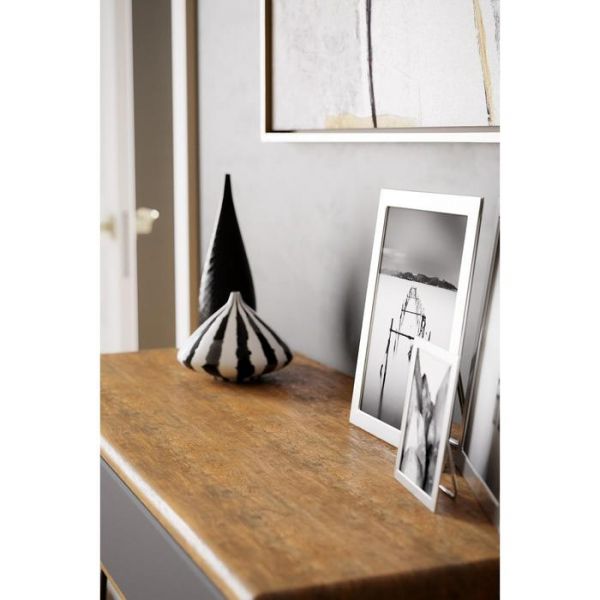 Стол-консоль «Телфорд», 900 ? 350 ? 875 мм, цвет дуб американский / графит