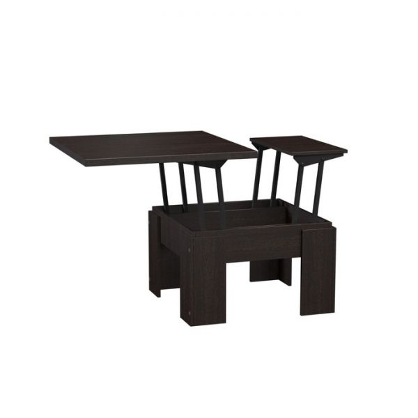 Стол-трансформер «Бета», 795(1590) ? 795 ? 475(815) мм, цвет венге