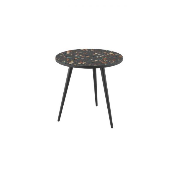 Стол журнальный «Палладио», 450 ? 450 ? 450 мм, цвет терраццо белый