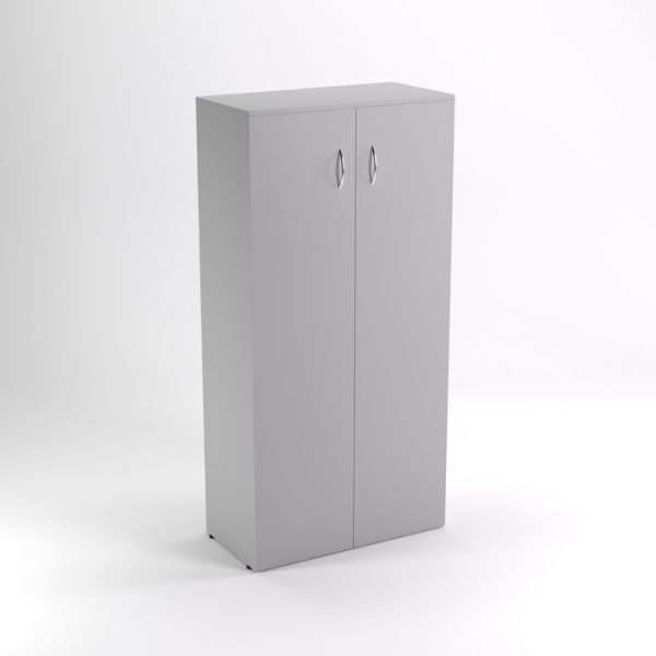 Шкаф для документов средний НШ-19, 760 ? 380 ? 1520 мм, белый шагр