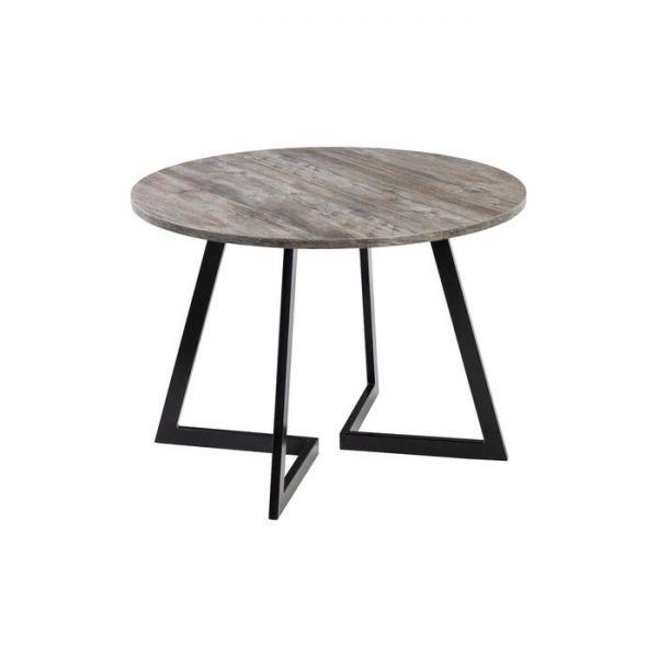 Стол РИМ D-940/1390 Сосна Пасадена/Опора РИМ Гаспар-К, черный матовый