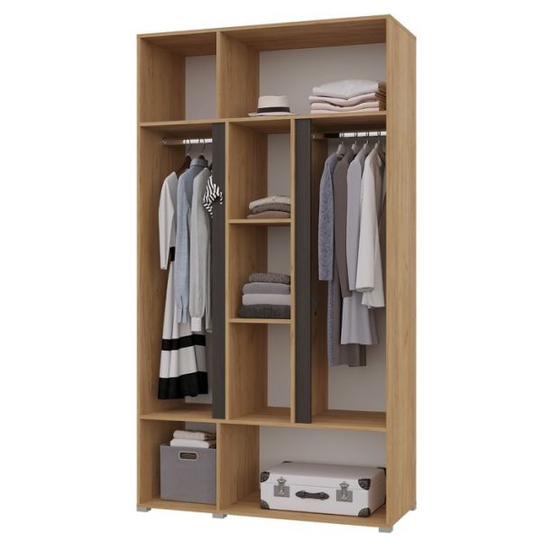 Шкаф 3х ств Вега, 1200х2200х520, Крафт золотой/Венге