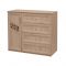 Комод №2 «Ольга 14», 1074 ? 492 ? 955 мм, ЛДСП / МДФ, цвет дуб сонома