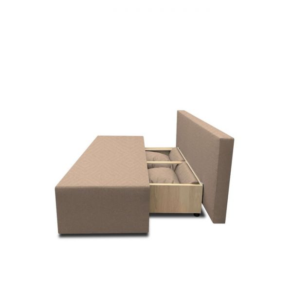 Диван «Оксфорд», еврокнижка, цвет savana camel