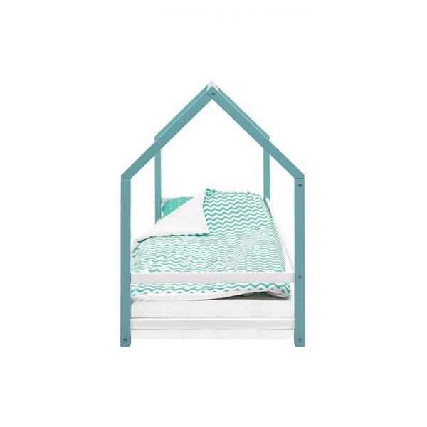 Детская кровать-домик Монтессори Бельмарко Svogen мятно-белый