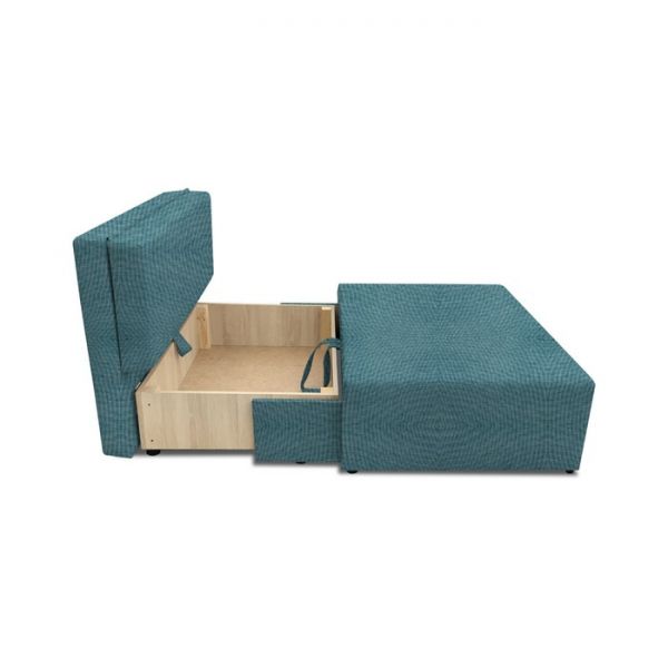 Детский диван «Капитошка», еврокнижка, рогожка, цвет savana plus ash