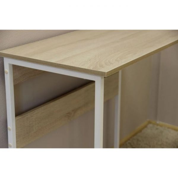 Стол письменный Кадет 800х420х736 дуб сонома/белый 7443237