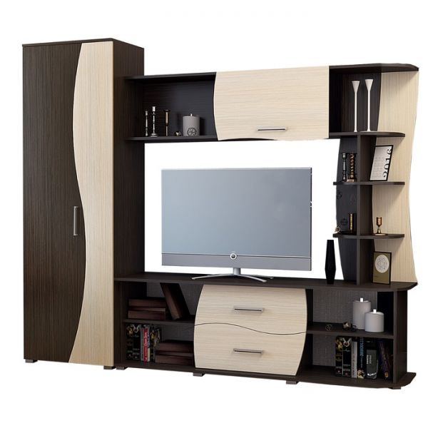 Гостиная «Капри», цвет дуб венге