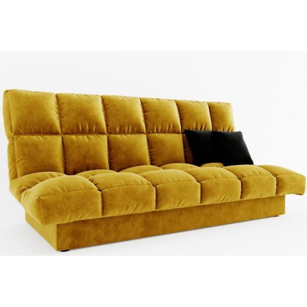 Диван прямой «Финка», механизм книжка, цвет селфи 01 / подушки селфи 10