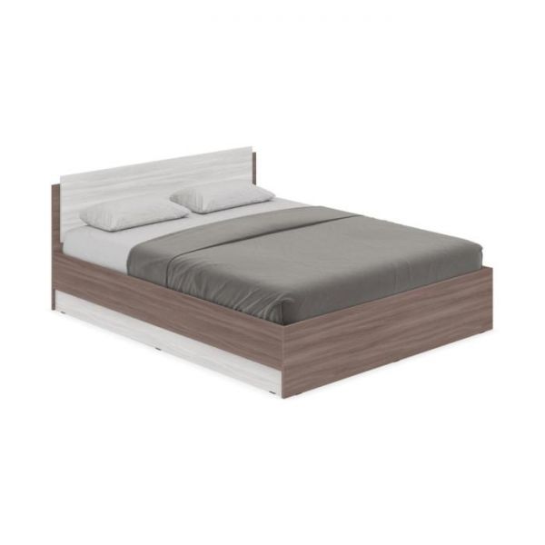 Кровать Аманда, 1600х2000, Ясень шимо темный/светлый