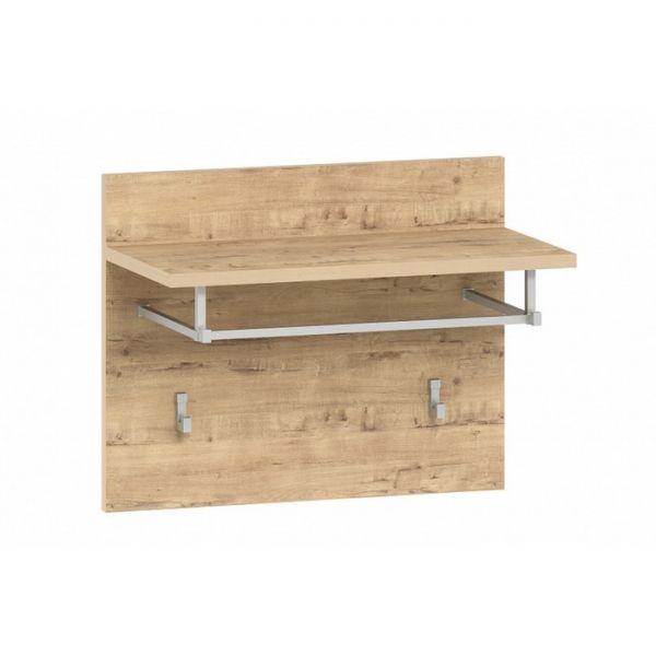 Вешалка настенная Virginia НМ 013.18, 504х256х400, Дуб Бунратти