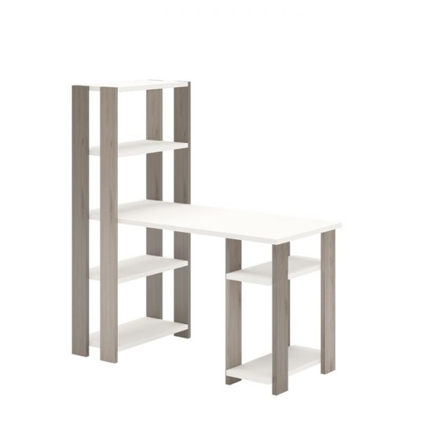 Компьютерный стол, 1300 ? 650 ? 1450 мм, цвет белый